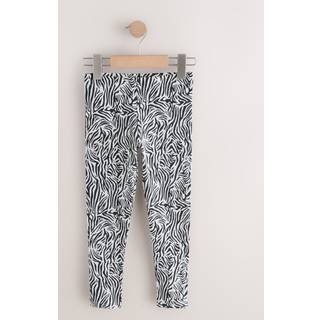 Next Zebra Grey Animal Print Leggings (3-16yrs)