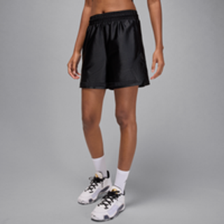 Jordan Sport Dri-FIT Diamond-shorts (10 cm) med print til kvinder - sort - M (EU 40-42)