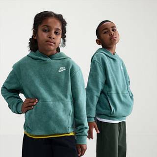 Nike -hættetrøje til større børn - grøn - M