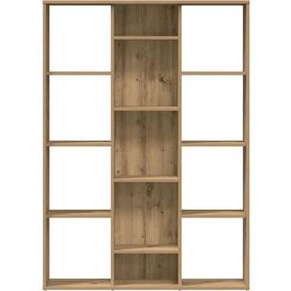 Rumdeler/Bogreol 100X24X140 Cm Konstrueret Træ - artisan eg