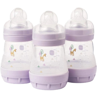 MAM 160ml 0+mdr Anti-kolik Sutteflaske - 3 Pak Pink