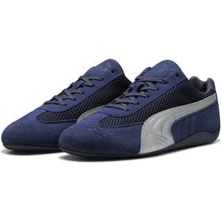 PUMA Speedcat Premium Sneakers Unisex, Shoes, Navy/Matte Silver, 41 - Matte Silver - 41