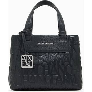 Armani Exchange Liz Monogram S Håndtaske sort