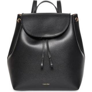 Foil Logo Flap Backpack - Black - One Size