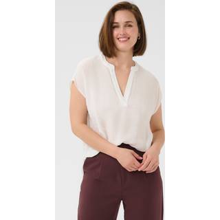 Kaffe Kaanja Blouse Bluser 10510118 Chalk (38)