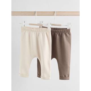 Next Neutral Bear Baby 100% Cotton Leggings 2 Pack (0mths-2yrs)