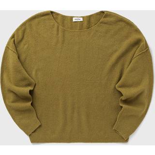 American Vintage American Vintage Green Damsville Long Sleeve Boat Neck Jumper