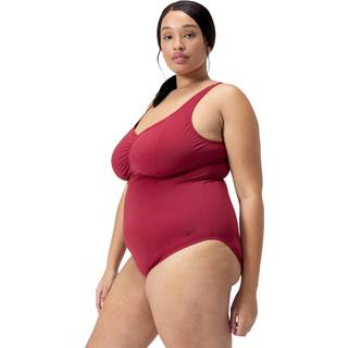 Women's Plus Size Shaping AquaNite Swimsuit Red