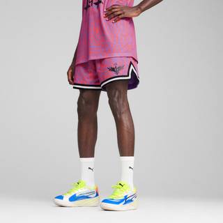 PUMA Melo x Neymar Jr Basketball Shorts Men, Clothing, Soft Violet/Aop, XXL - Aop - XXL