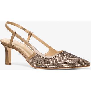 MK Alora Suede Slingback Pump - Natural - Michael Kors - EU 40.5