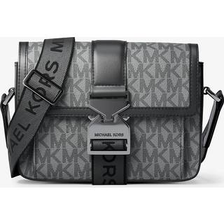 MK Hudson Signature Logo Crossbody Bag - Grey - Michael Kors - ONE SIZE