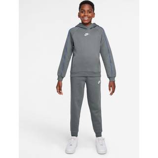 Nike Club Hooded Tracksuit Junior, Grey - 10-12Y