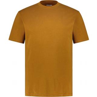Plus Size Ensfarvet T-shirt