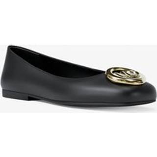 MK Milan Leather Ballet Flat - Black - Michael Kors - EU 36
