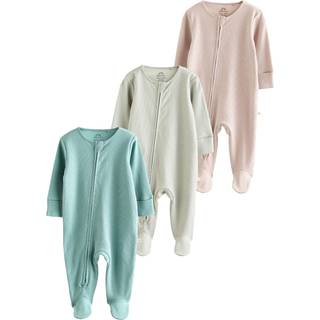 Next Baby-nattøj med slogan 3 -pakke (0-2år)