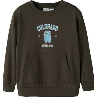 NAME IT Sweatshirt Voder Turkish Coffee