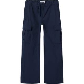 Name It Name It Blue Straight Leg Cargo Trousers