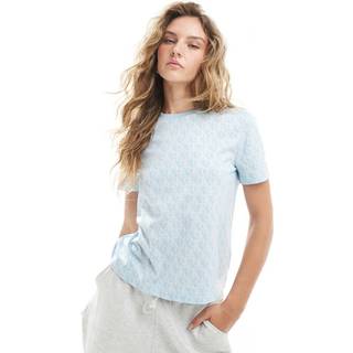 All-over Monogram Classic T-Shirt - Blue - XS