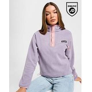 Columbia Helvetia Crop Fleece Top, Lilla - S