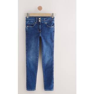 Next Mid Blue Denim Wash Lift Slim And Shape Skinny Jeans
