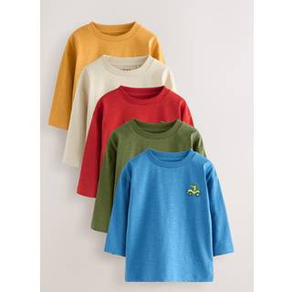 Next Langærmet T-shirt 5 pakke (3mdr.-7år)