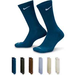 Nike Everyday Plus Cushioned-crew-træningsstrømper (6 par) - multifarvet - 34-38