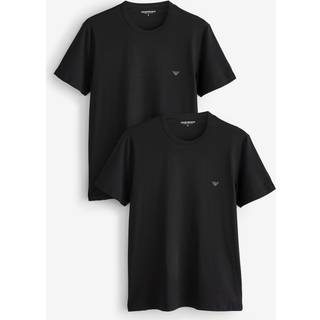 Emporio Armani 2 Pack Logo T Shirts