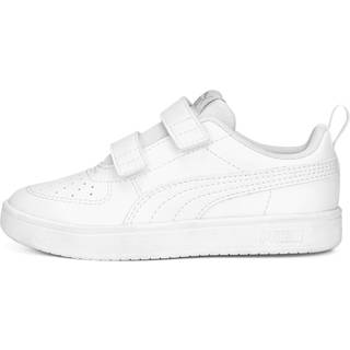Puma Rickie V Sneakers Kids, White, Size 27.5, Shoes - Cool Light Gray - 27.5