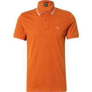 BOSS Orange Herren Polo-Shirt orange Slim Fit