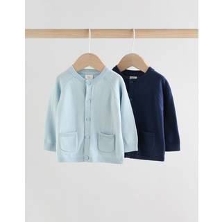 Next 100% bomuldsstrikkede Baby Cardigans 2 pakke (0måneder -3år)