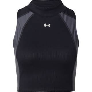 HeatGear® Rib Women's Tank Black / Castlerock / White XS