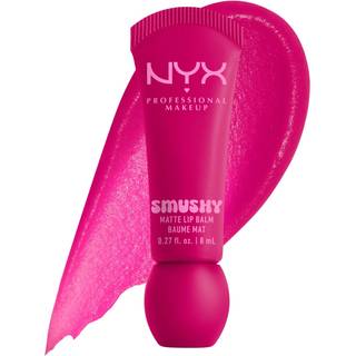 NYX Professional Makeup Smushy Matte Lip Balm Læbepomade - Mørkerød