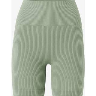 Björn Borg Studio Seamless Ribbed Shorts Grøn, XS