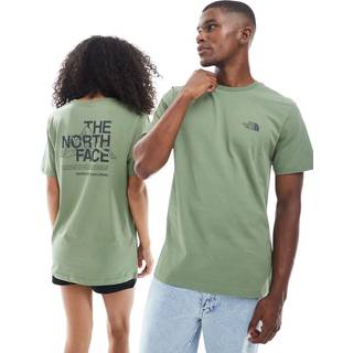 The North Face Men's Mountain Sketch T-Shirt Bark Mist, L