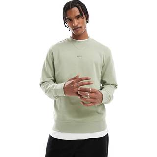 BOSS BOSS Regular Fit Logo Crew Neck Sweat Top Jumper