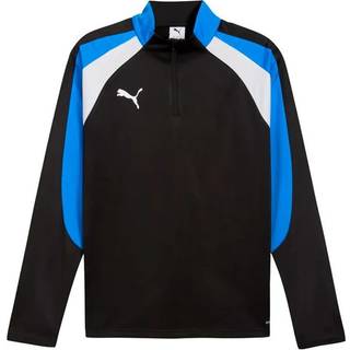 Men&#39;s Puma individual LIGA Quarter-Zip Top, Black, Size M, Sport - Ultra Blue - M