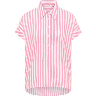 shirt-blouse in pink striped