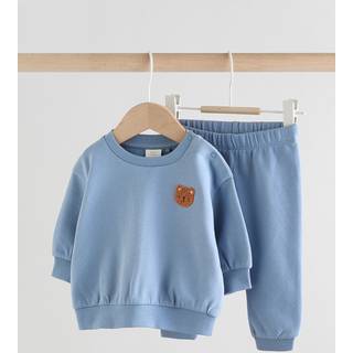 Next Blue Bear Baby Sweatshirt and Joggers Set (0mths-2yrs)