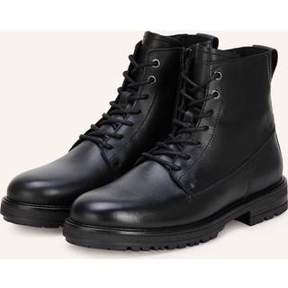 Marc O'Polo Herren Schuhe schwarz Glattleder