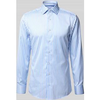 SLIM FIT Shirt in light blue striped