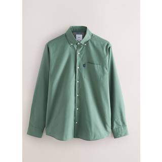 Next Seafoam Green Regular Fit Button Down Easy Iron Oxford Shirt