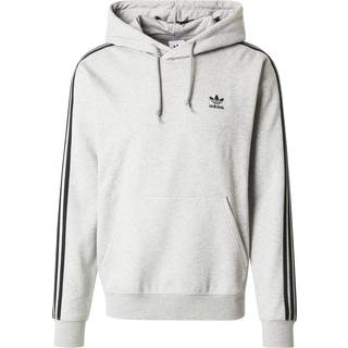 adidas Originals 3 Stripes Hoodie Grey Heather