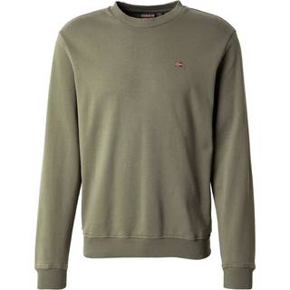 NAPAPIJRI Herren Sweatshirt grün unifarben
