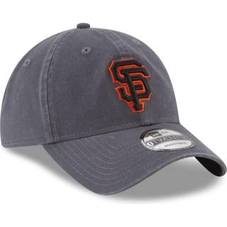 San Francisco Giants MLB Core Classic Grey 9TWENTY Adjustable Cap newera adult unisex Grey newera adult unisex Grey newera adult unisex Grey newera ad - Osfm