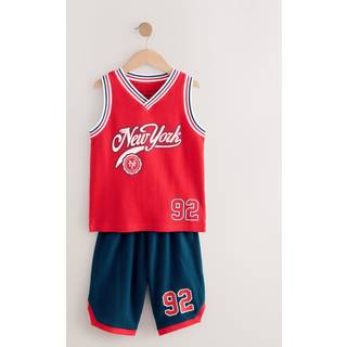 Next Enkel 100% bomuld, kort pyjamas (4-16år)