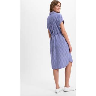 NÜMPH - Nuzally Dress - Blueprint - 34 - Blå - Dress