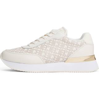 TH Monogram Leather Trainers