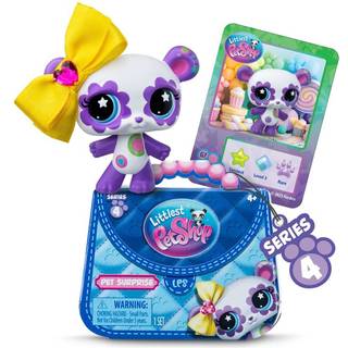 Littlest Pet Shop Serie 4 Pet Surprise – blindpakke med dyrefigur og tilbehør