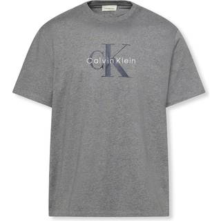 Monogram Logo Tee - Grey - M