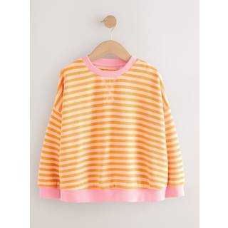 Next Orange/Pink Oversized Cosy Rib Sweatshirt (3-16yrs)